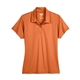 aerial view a sport burnt orange team 365 ladies command snag protection polo, image 1 of 6