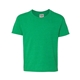 aerial view a irish green heather jerzees(r) 5.6 oz dri - power(r) active t - shirt, image 1 of 3