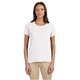 aerial view a white devon jones ladies perfect fit(tm) shell t - shirt, image 1 of 4