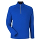 aerial view a true royal/ carbon core365 - mens origin performance pique quarter - zip pullover, image 1 of 7