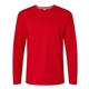 aerial view a red lat mens fine jersey long - sleeve, image 1 of 3