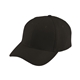 a black augusta sportswear - youth adjustable wicking mesh cap