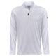 aerial view a white spyder mens freestyle half - zip pullover, image 1 of 2