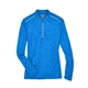 aerial view a true royal/ carbon core365 - womens kinetic performance quarter - zip pullover, image 1 of 7