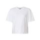 aerial view a white comfort colors - womens garment - dyed heavyweight boxy t - shirt, image 1 of 3