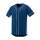 a navy/ white augusta sportswear adult slugger jersey