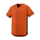 a orange/ black augusta sportswear adult slugger jersey