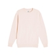 aerial view a pale pink lane seven unisex premium crewneck sweatshirt, image 1 of 2