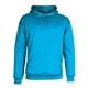 aerial view a electric blue badger sport - bt5 moisture management hooded sweatshirt, image 1 of 3