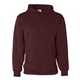 aerial view a maroon badger sport - bt5 moisture management hooded sweatshirt, image 1 of 3