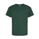 aerial view a athletic dark green hanes - youth essential - t t - shirt, image 1 of 3