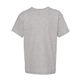 aerial view a oxford grey hanes - youth comfortsoft(r) heavyweight t - shirt - 5480, image 1 of 3