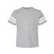 aerial view a vintage heather/ white lat - youth football fine jersey tee, image 1 of 3