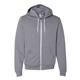 a slate american apparel unisex flex fleece zip hoodie
