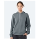 aerial view a blue storm bella + canvas unisex sponge fleece pullover hoodie - 3719, image 1 of 6