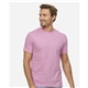aerial view a light pink threadfast apparel epic unisex t - shirt, image 1 of 3
