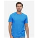 aerial view a ocean blue threadfast apparel epic unisex t - shirt, image 1 of 3