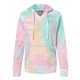aerial view a rainbow sorbet mv sport - womens courtney burnout v - notch hooded sweatshirt - colors, image 1 of 3