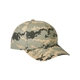 a ripstop dark grey/ green camo big accessories - structured camo cap