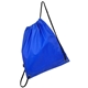 a royal blue gemline polyester cinchpack