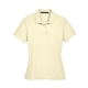 aerial view a transparent yellow devon jones - womens drytec20(tm) performance polo, image 1 of 5