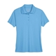 aerial view a columbia blue core365 - womens origin performance piqu polo, image 1 of 2