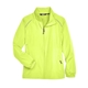 aerial view a safety yellow core365 - womens techno lite motivate unlined lightweight jacket - all, image 1 of 6