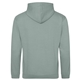 aerial view a dusty green awdis college hooded sweatshirt, image 1 of 2