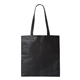 aerial view a black liberty bags non - woven tote, image 1 of 2