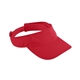 a red augusta sportswear - athletic mesh visor