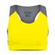 aerial view a power yellow/ graphite augusta sportswear ladies all sport sports bra, image 1 of 3