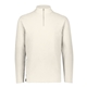 aerial view a oyster augusta sportswear - eco revive(tm) micro - lite fleece quarter - zip pullover, image 1 of 3