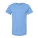 aerial view a carolina blue bella + canvas - unisex short sleeve jersey t - shirt - 3001, image 1 of 3