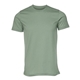 aerial view a sage bella + canvas - unisex short sleeve jersey t - shirt - 3001, image 1 of 3