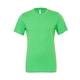 aerial view a synthetic green bella + canvas - unisex short sleeve jersey t - shirt - 3001, image 1 of 3