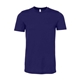 aerial view a team navy bella + canvas - unisex short sleeve jersey t - shirt - 3001, image 1 of 3