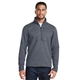 aerial view a steel onyx marmot - dropline half - zip jacket, image 1 of 8