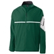 a forest/ white holloway unisex weld 4- way stretch warm - up jacket