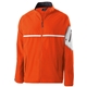 a orange/ white holloway unisex weld 4- way stretch warm - up jacket