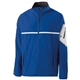 a royal/ white holloway unisex weld 4- way stretch warm - up jacket