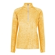 aerial view a gold heather holloway ladies electrify coolcore half - zip, image 1 of 3