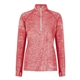 aerial view a scarlet heather holloway ladies electrify coolcore half - zip, image 1 of 3
