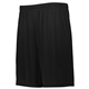 aerial view a black augusta sportswear youth true hue technology(tm) attain training short, image 1 of 3