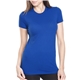 a royal blue bayside ladies usa made jersey t - shirt