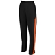 a black/ orange augusta sportswear ladies medalist 2.0 pant