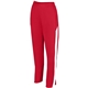 a red/ white augusta sportswear ladies medalist 2.0 pant