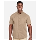 aerial view a khaki harriton mens advantage il short - sleeve work shirt, image 1 of 6