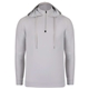 aerial view a glacier/ glacier swannies - vandyke quarter - zip pullover hooded sweatshirt, image 1 of 2