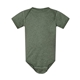 aerial view a bamboo blackout rabbit skins fine jersey infant lap shoulder creeper, image 1 of 3