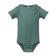 aerial view a basil rabbit skins fine jersey infant lap shoulder creeper, image 1 of 3